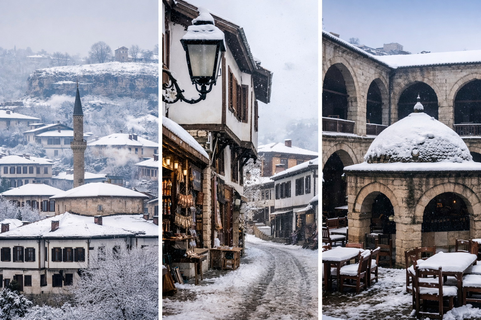Safranbolu’da Kışın Sessizliği